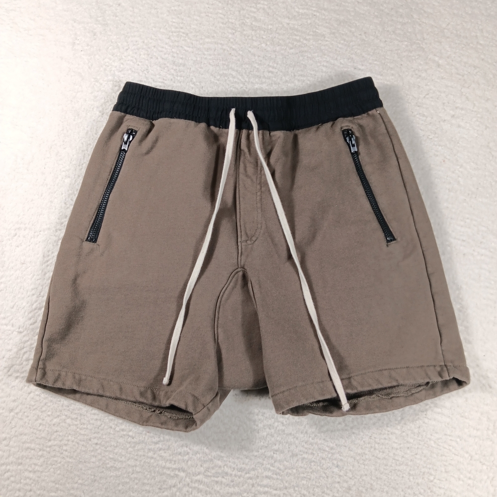 Fog Fear of God Essentials Shorts Men Medium Green Fleece Sweatshorts Drawstring